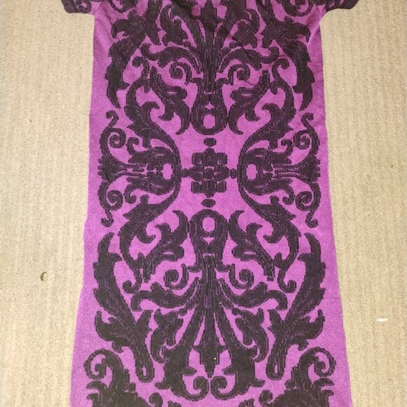 Bebe Dress 💜 🖤 - Picture 2 of 6